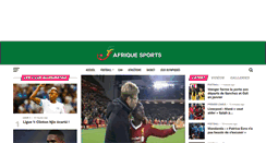 Desktop Screenshot of africa-sports.net